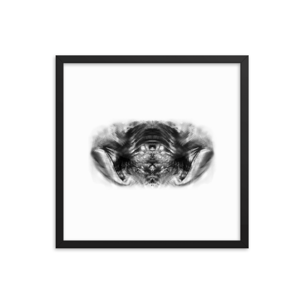 "ACUARIO" - Framed poster