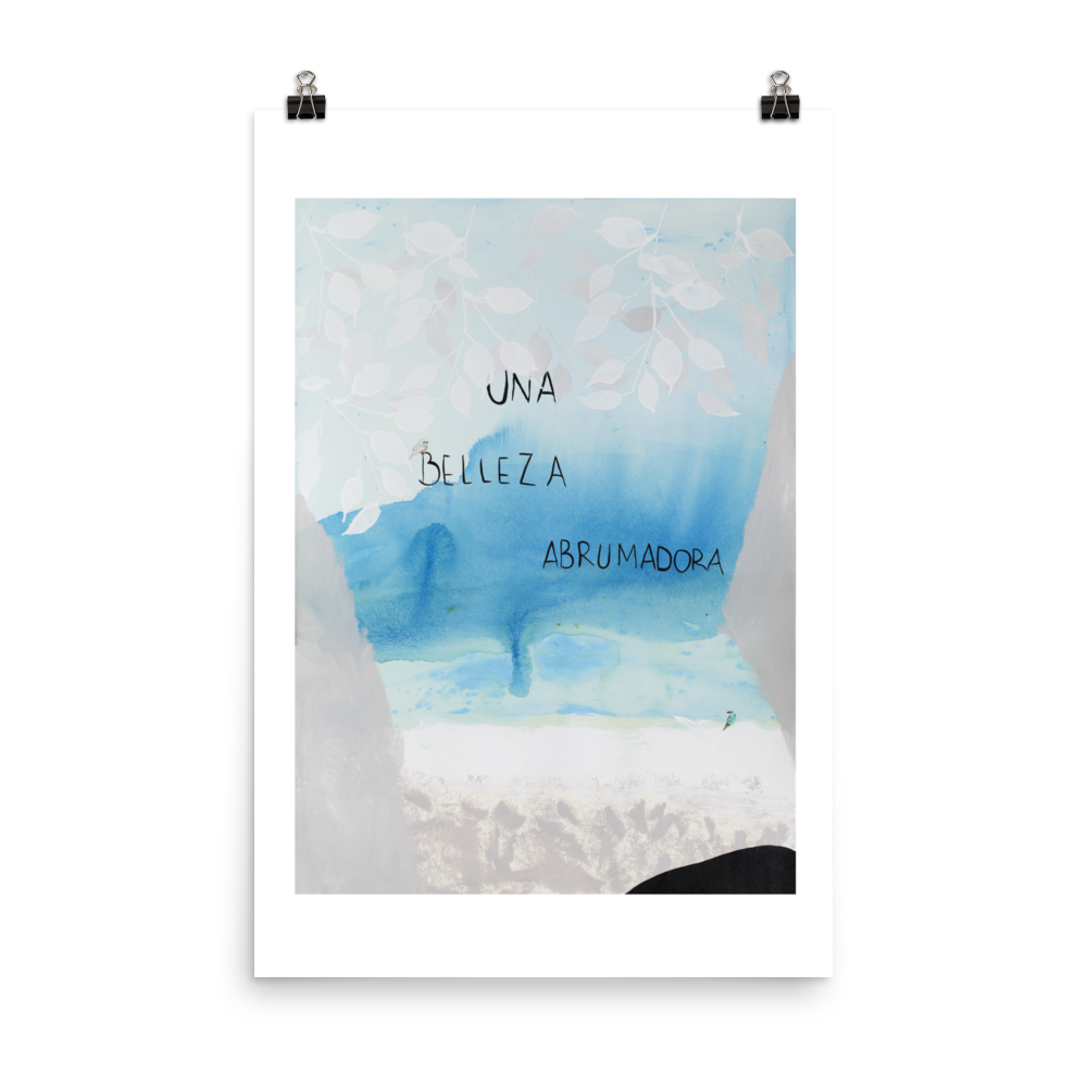 "EL MAR Y YO" - Poster