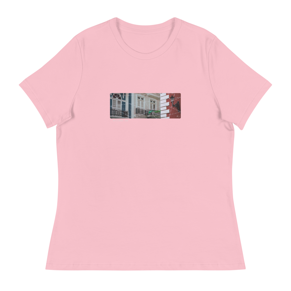 "CALLE DE LA FORTALEZA" - Women's Relaxed T-Shirt