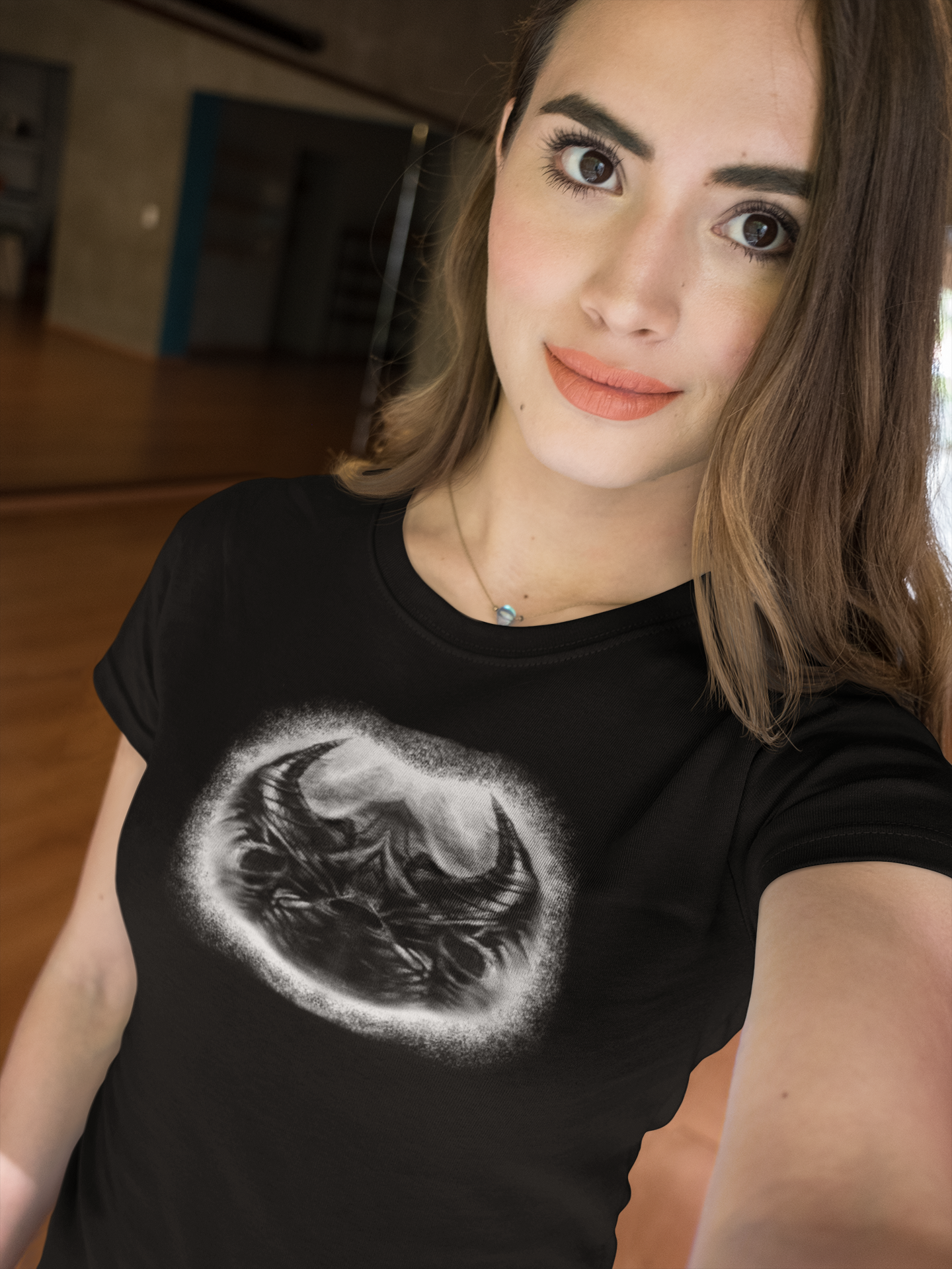 "TAURO" Black Unisex t-shirt