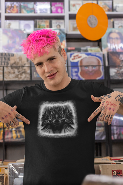 "LEO"  Black Unisex t-shirt