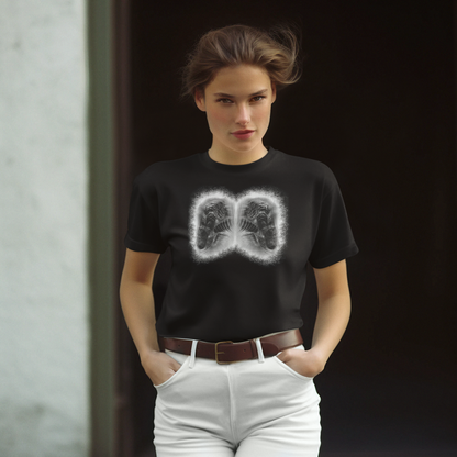 "VIRGO" Black Unisex t-shirt