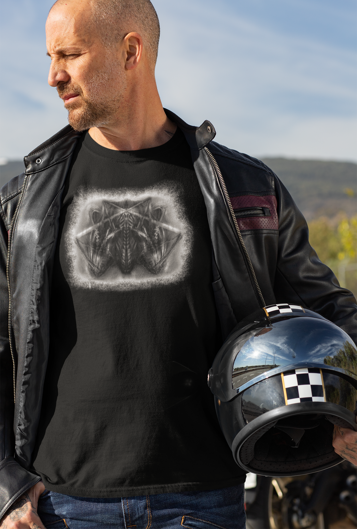 "LIBRA" Black Unisex t-shirt