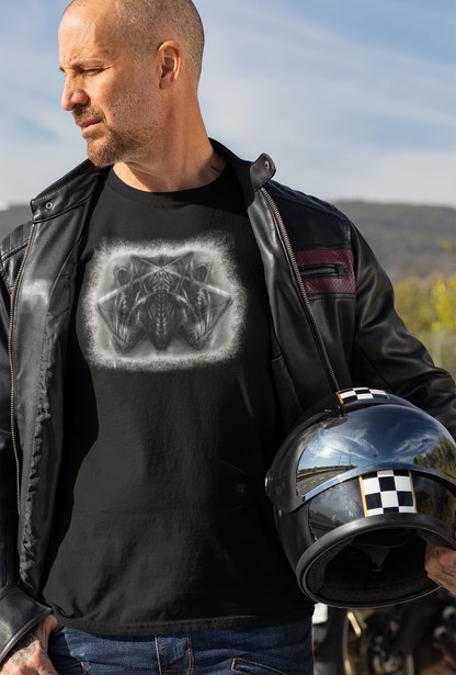 "LIBRA" Black Unisex t-shirt