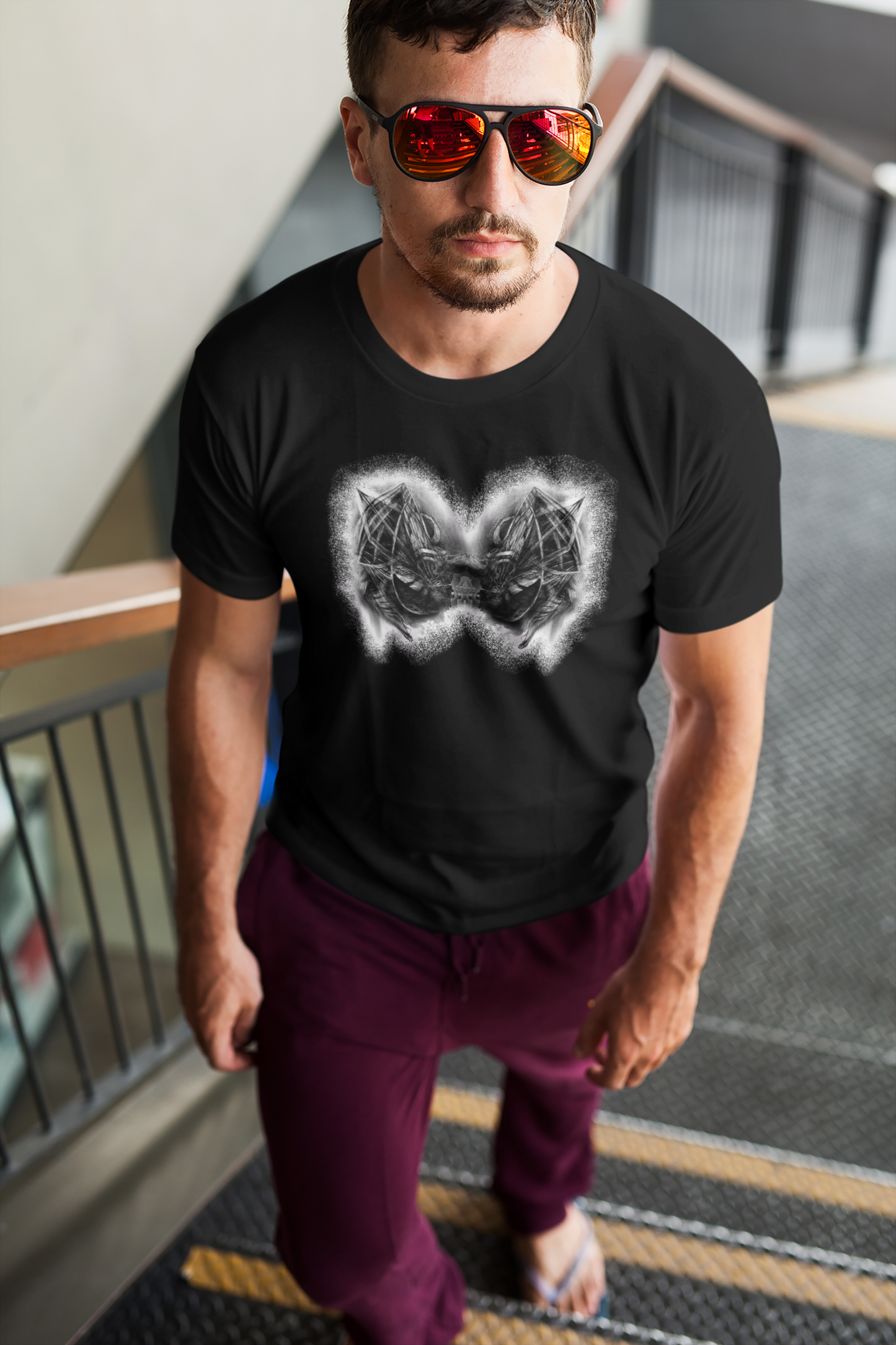 "SAGITARIO" Black Unisex t-shirt