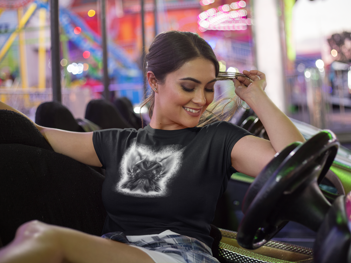 "CAPRICORNIO" Black Unisex t-shirt