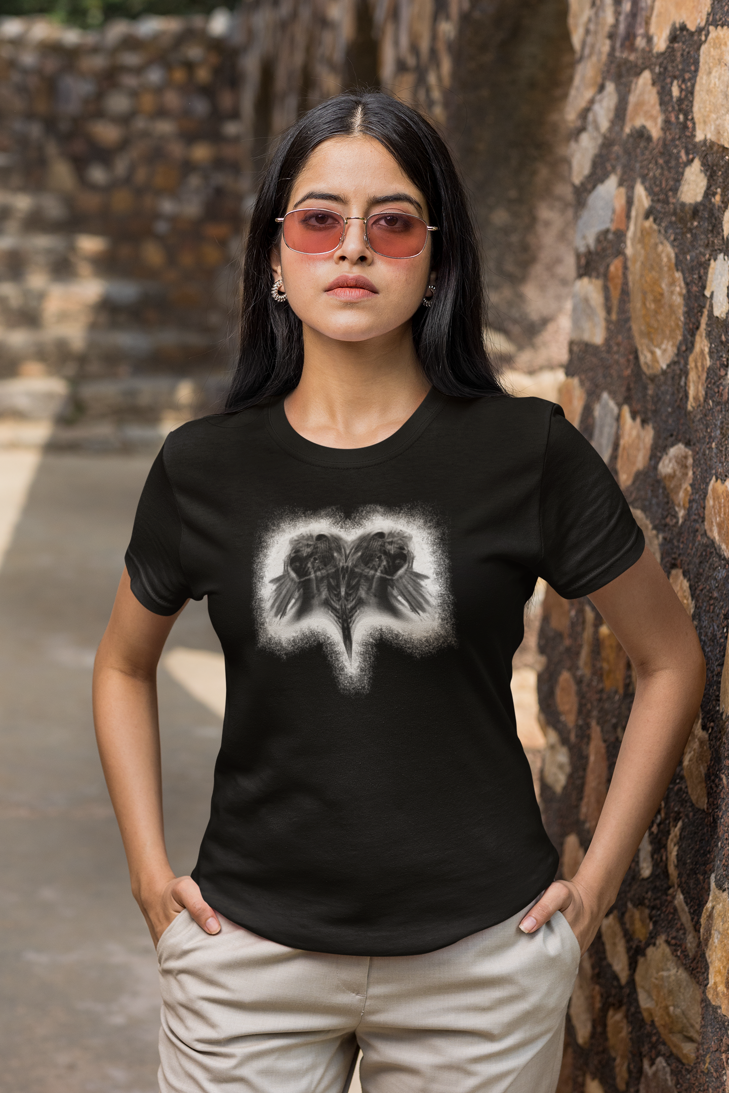 "PISCIS" Black Unisex t-shirt