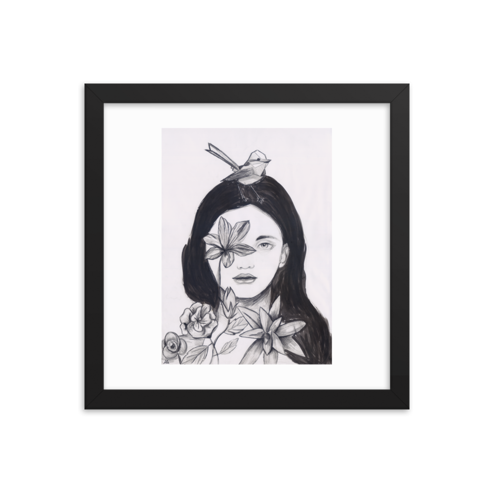 "ELLA" - Framed poster