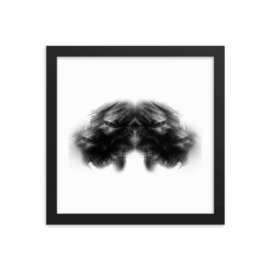 "GEMINIS" - Framed poster