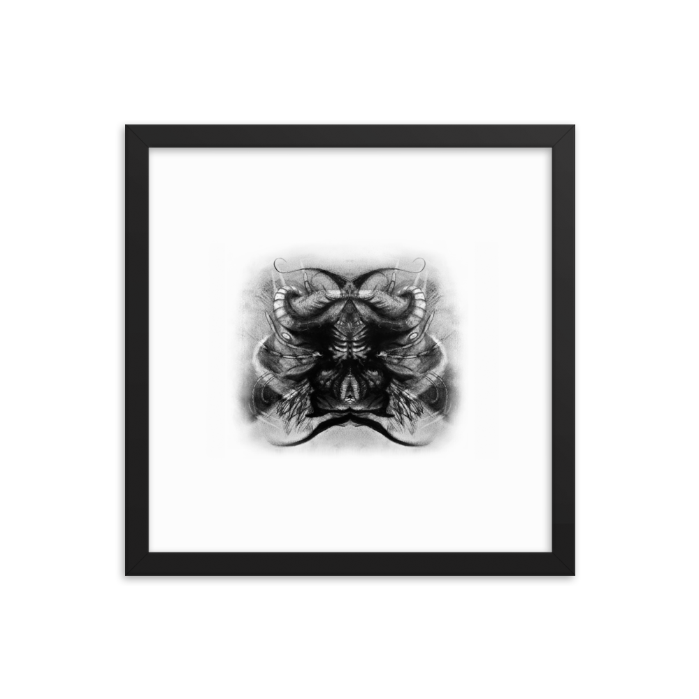"ARIES" - Framed poster