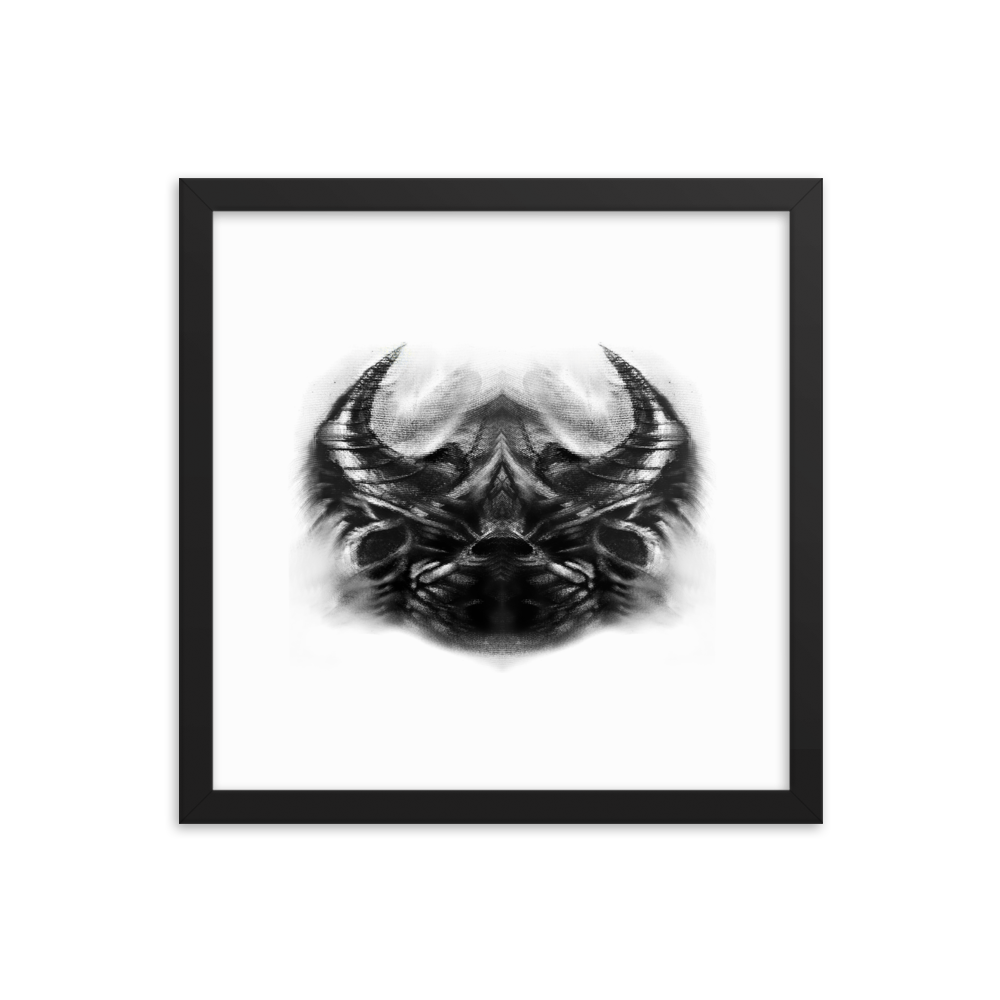"TAURO" - Framed poster