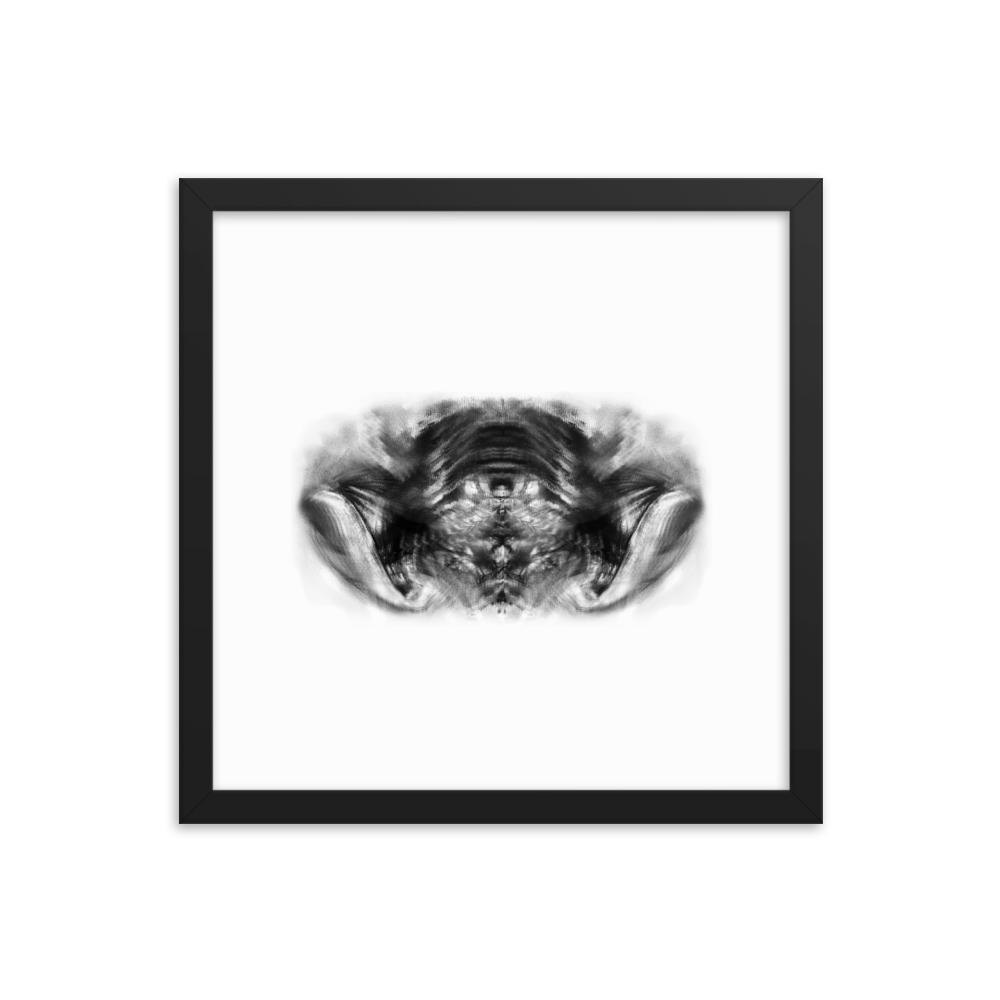 "ACUARIO" - Framed poster