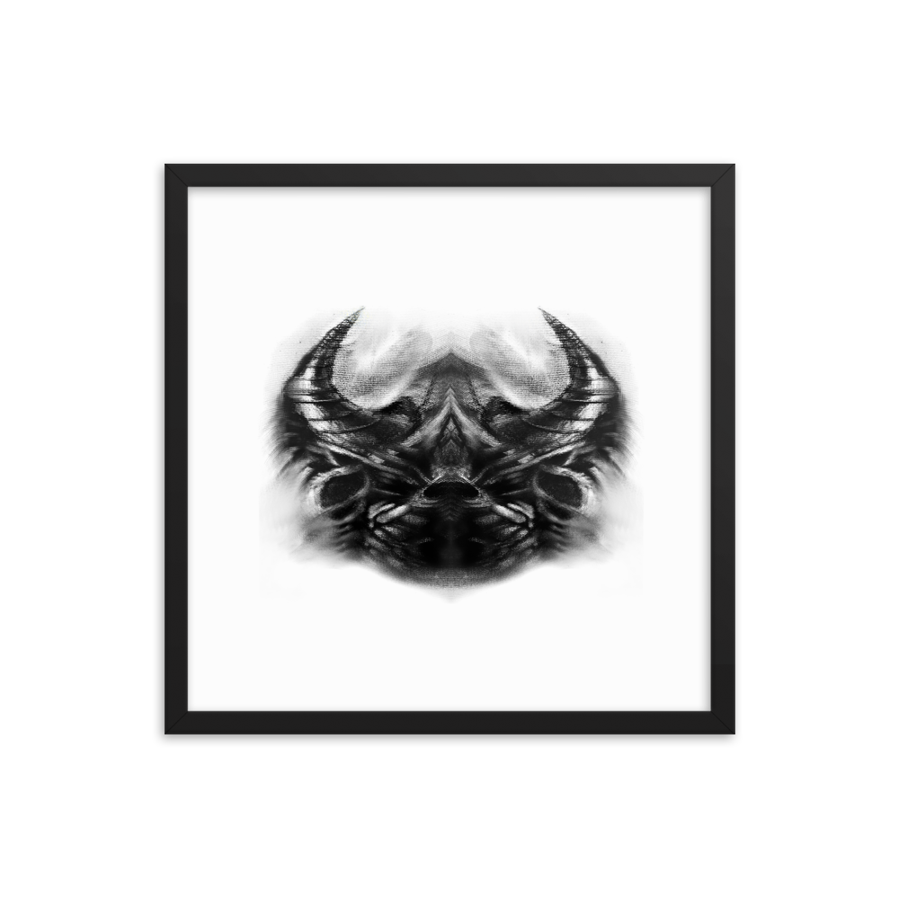 "TAURO" - Framed poster