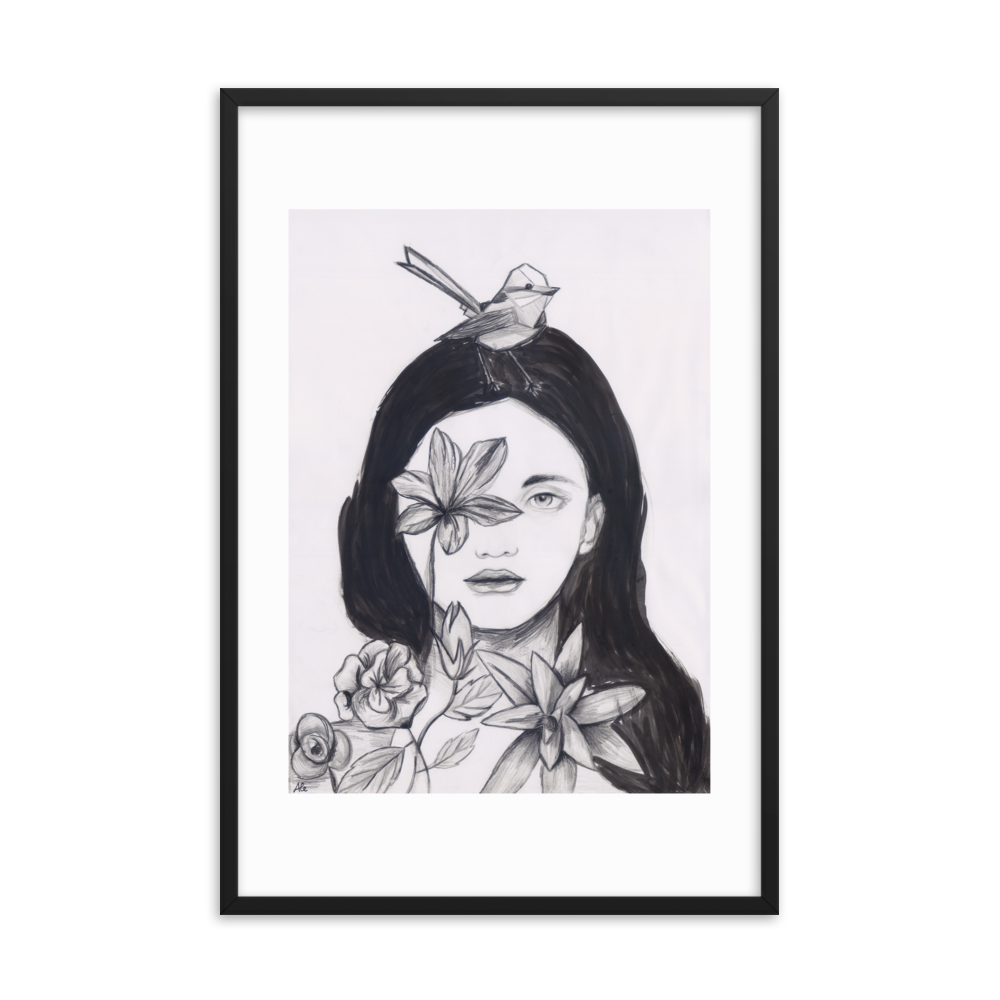 "ELLA" - Framed poster