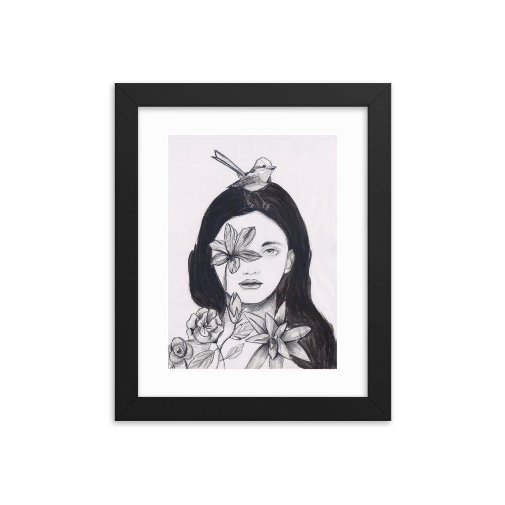 "ELLA" - Framed poster
