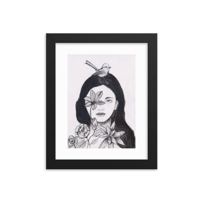 "ELLA" - Framed poster