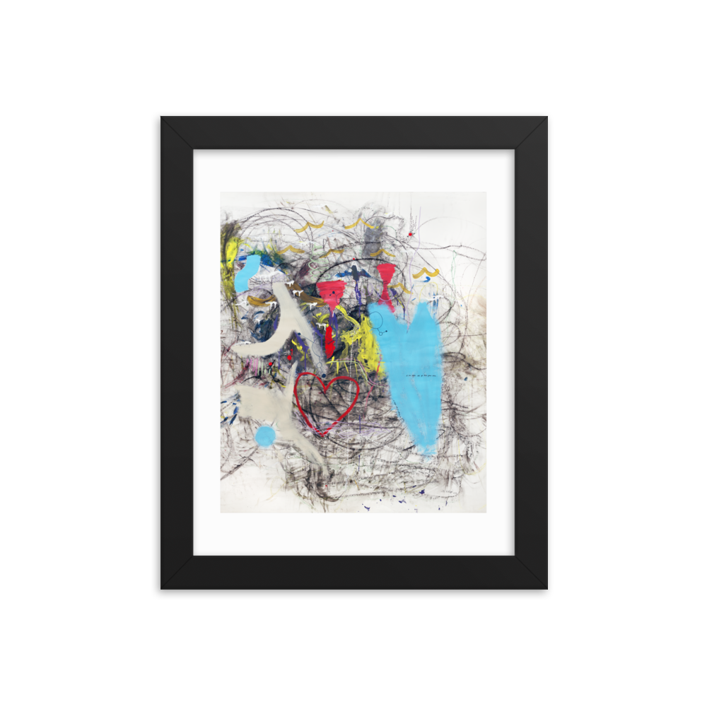 "FAMILIA - Framed poster