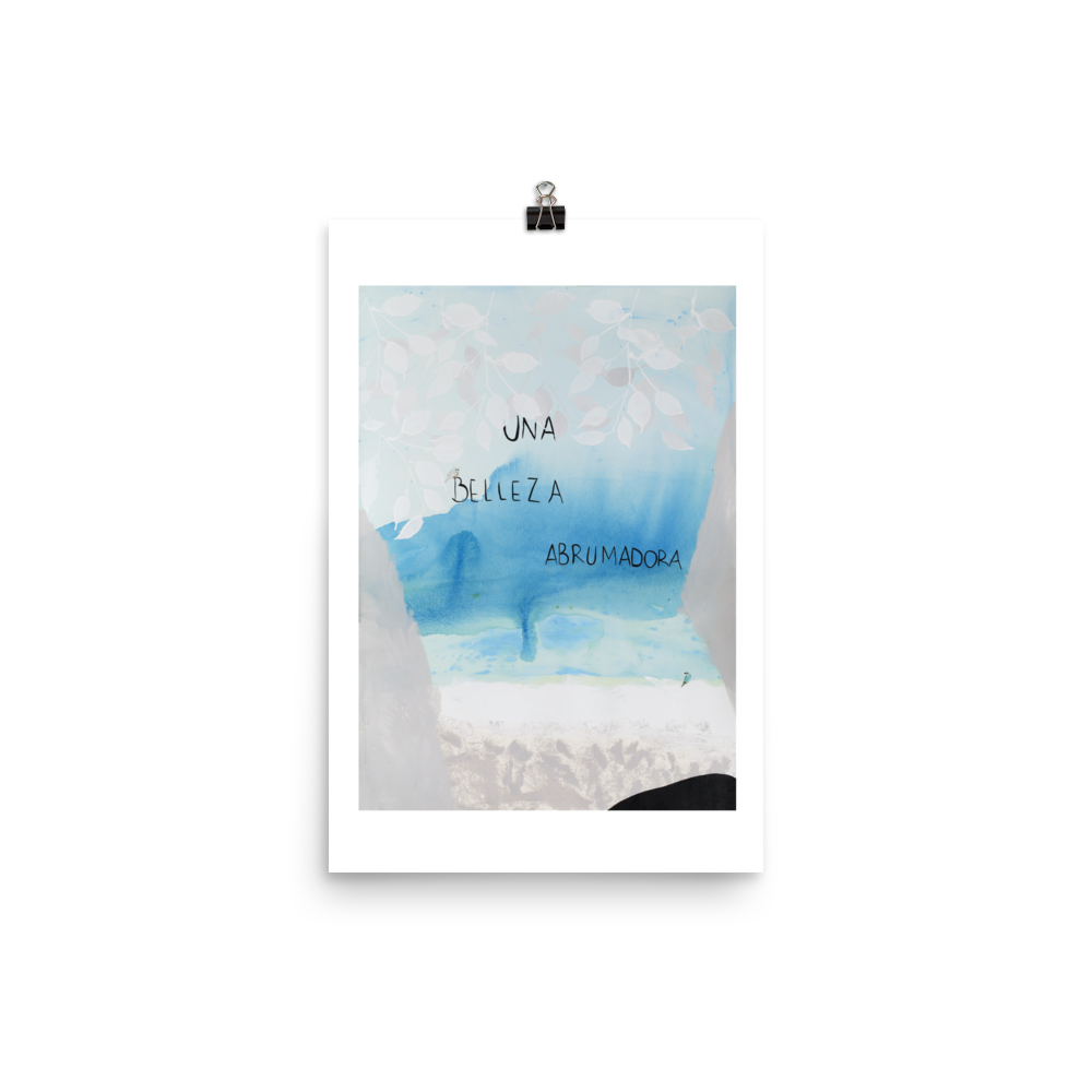 "EL MAR Y YO" - Poster
