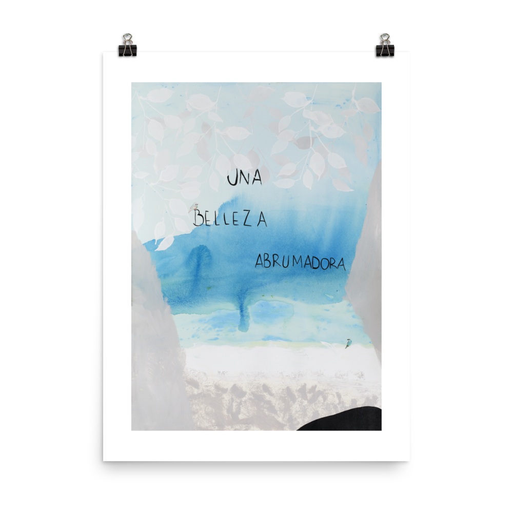 "EL MAR Y YO" - Poster