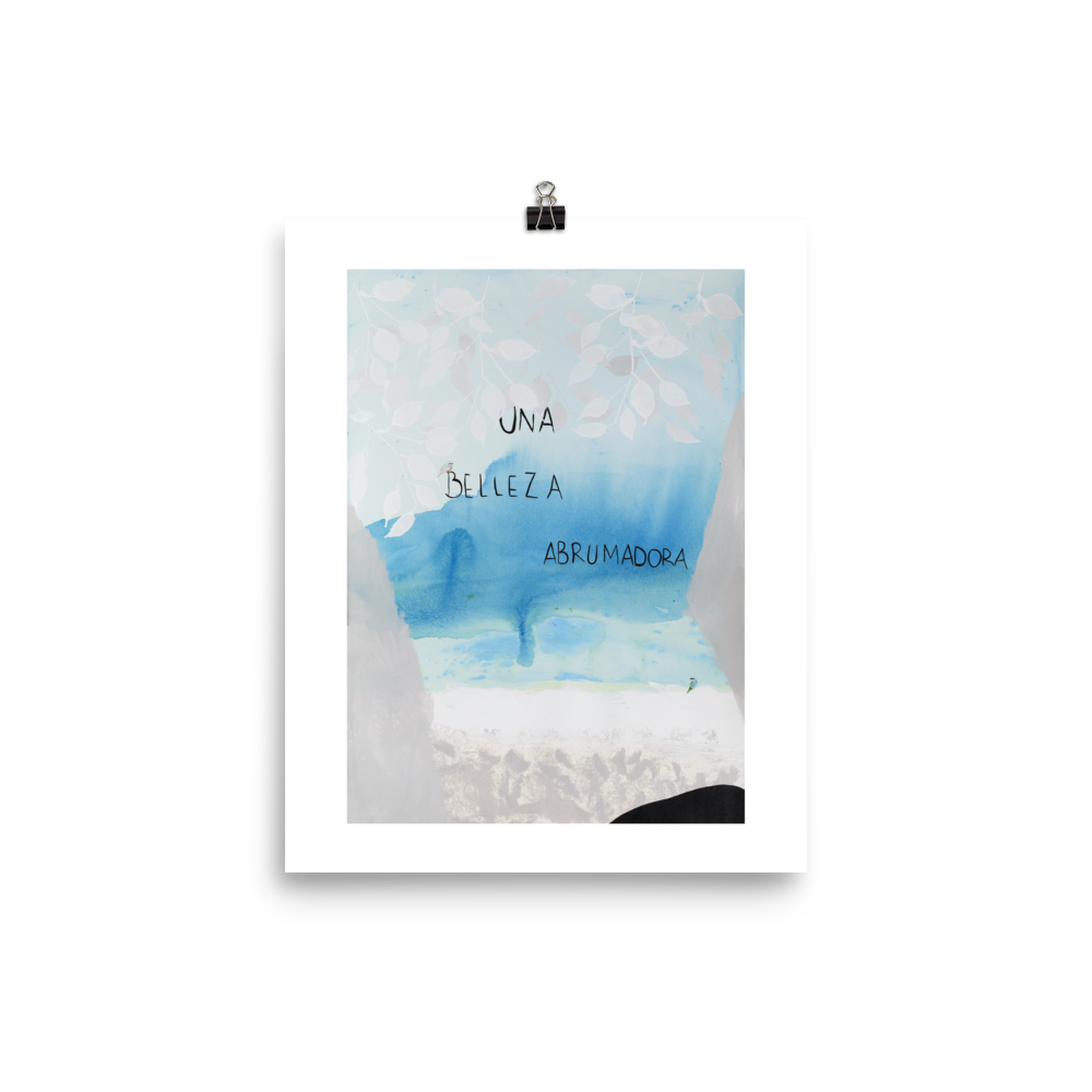 "EL MAR Y YO" - Poster