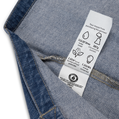 "BUENAS NOTICIAS" - Organic denim tote bag