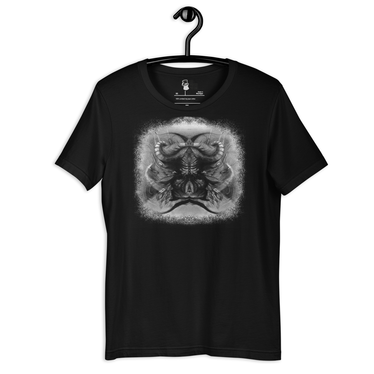 "ARIES" Black Unisex t-shirt