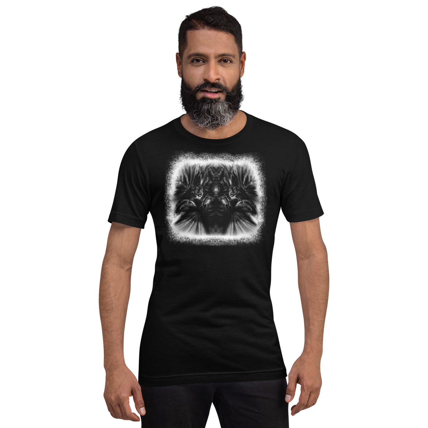 "LEO"  Black Unisex t-shirt