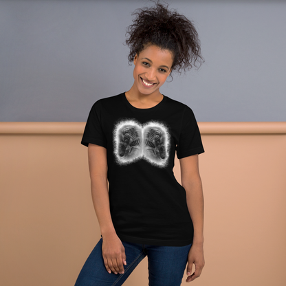 "VIRGO" Black Unisex t-shirt