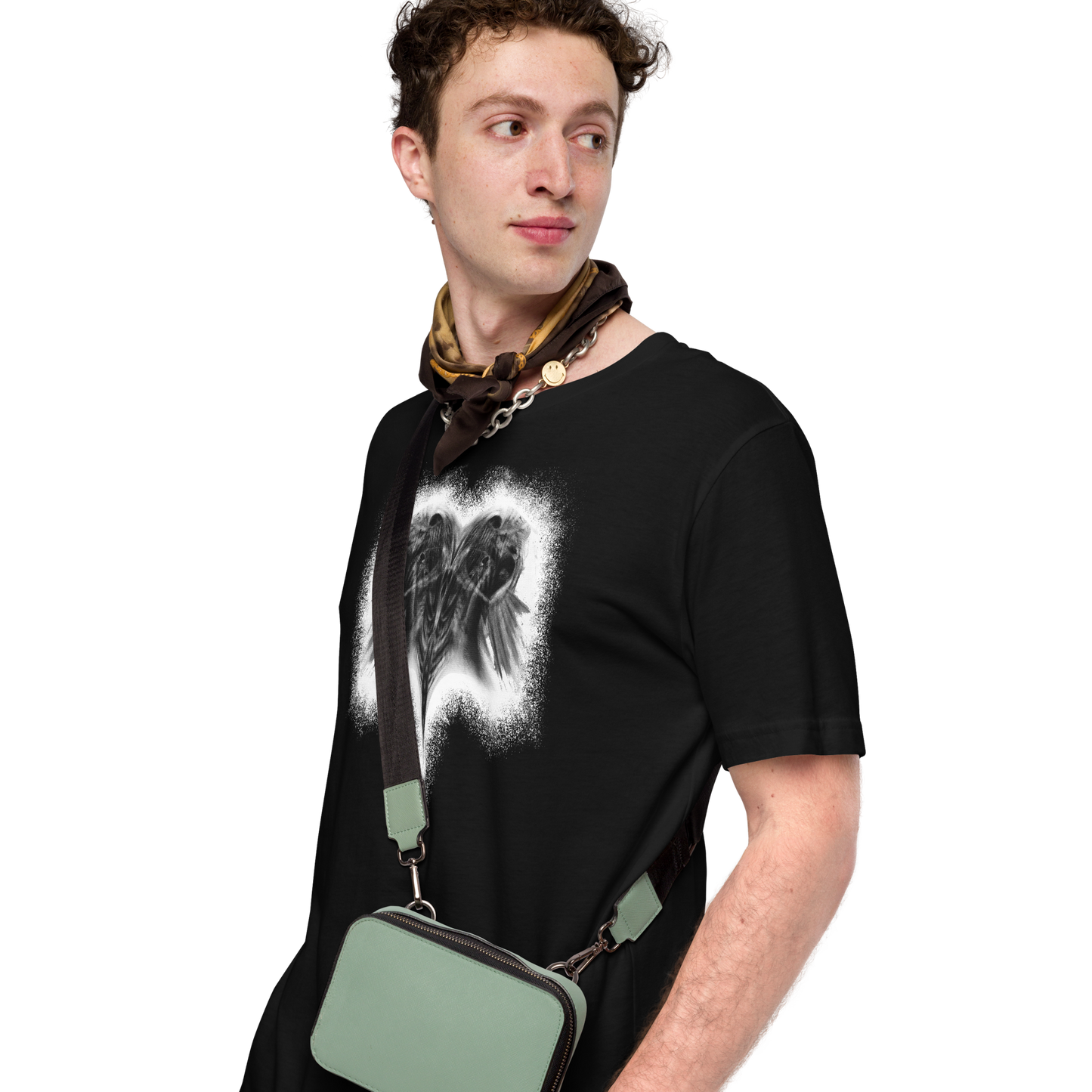 "PISCIS" Black Unisex t-shirt