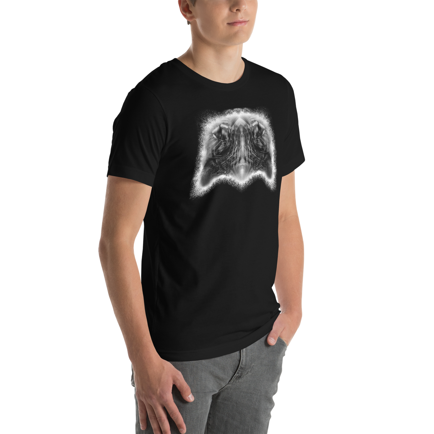 "ESCORPIO" Black Unisex t-shirt
