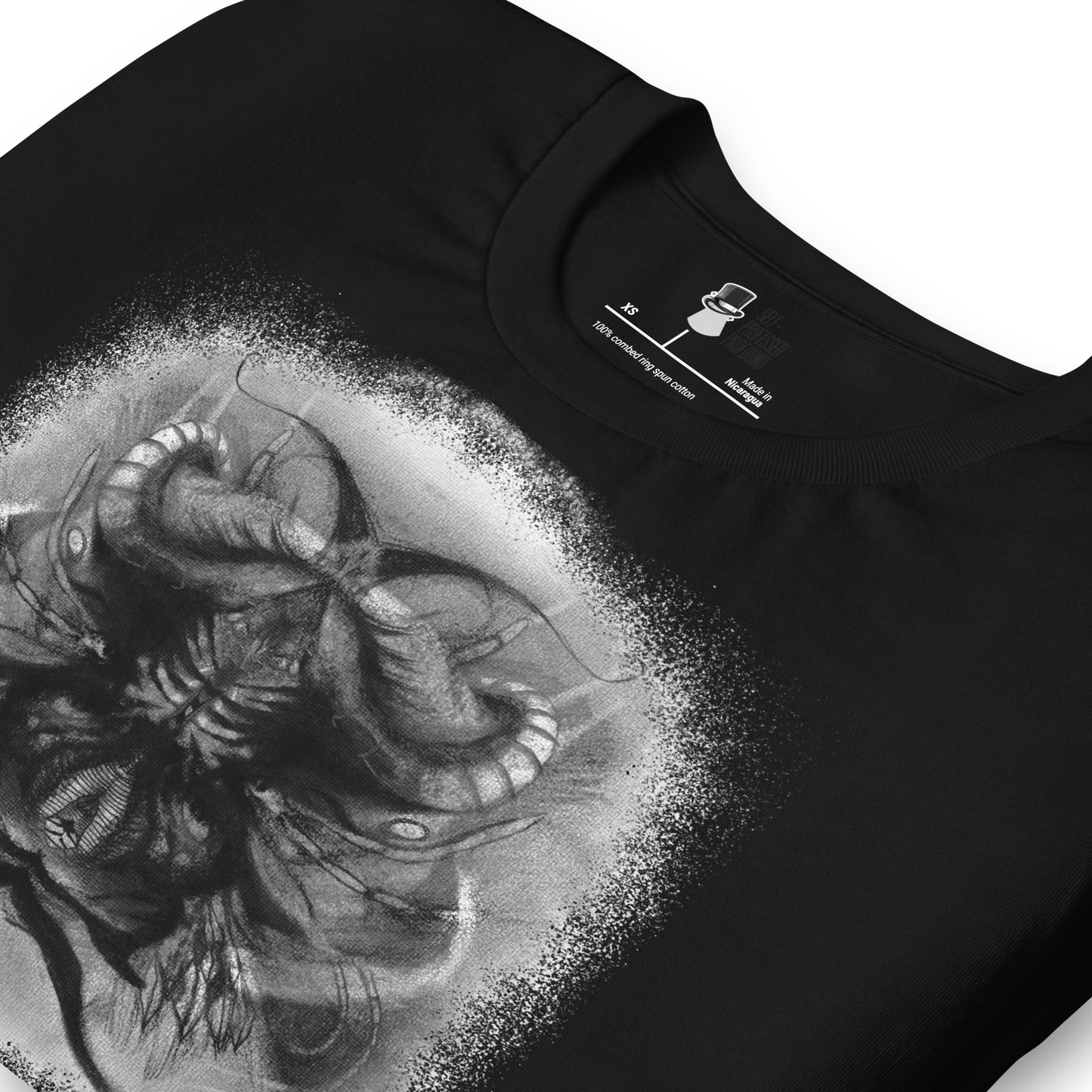 "ARIES" Black Unisex t-shirt