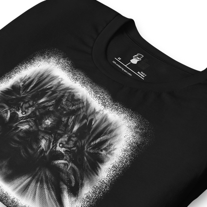 "LEO"  Black Unisex t-shirt