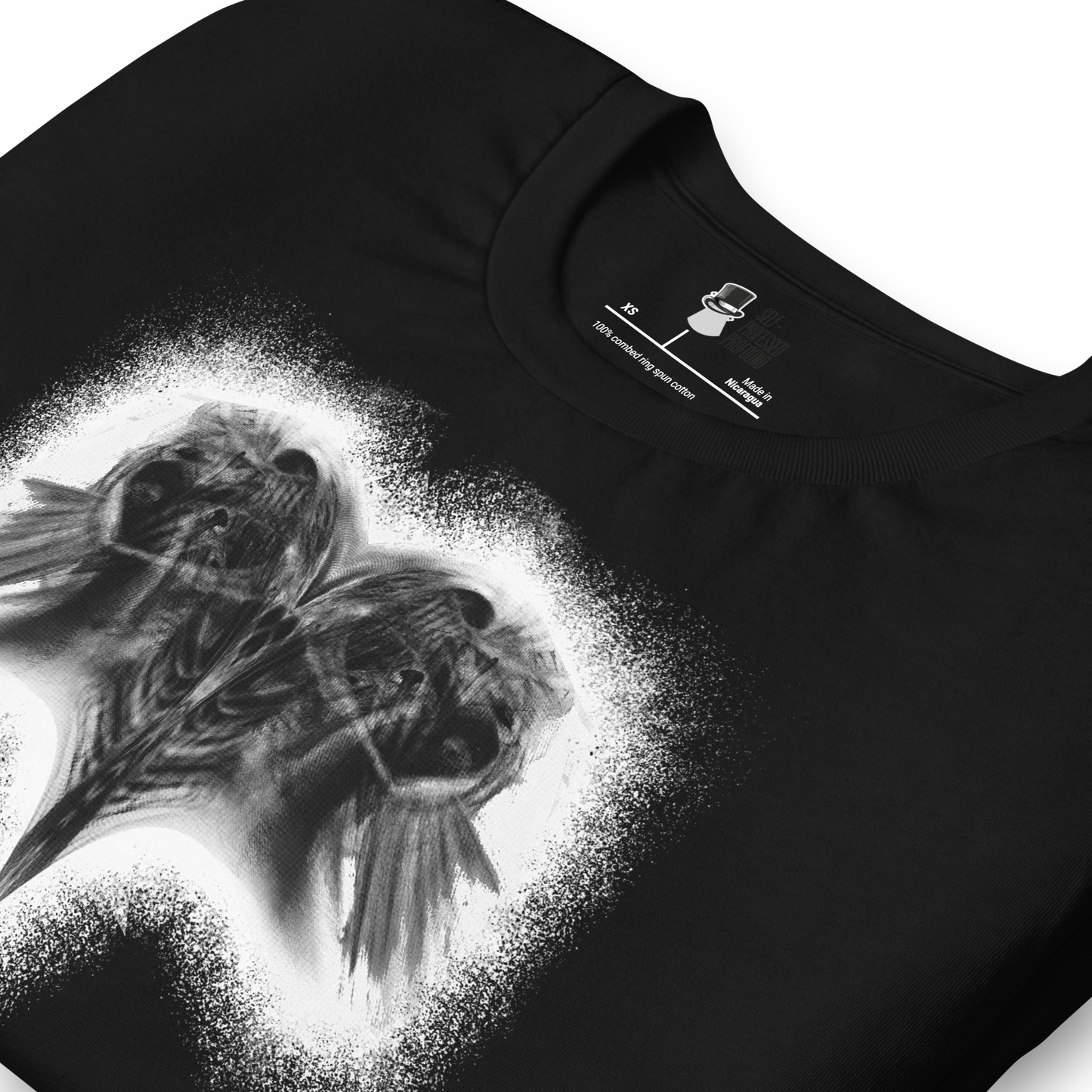 "PISCIS" Black Unisex t-shirt