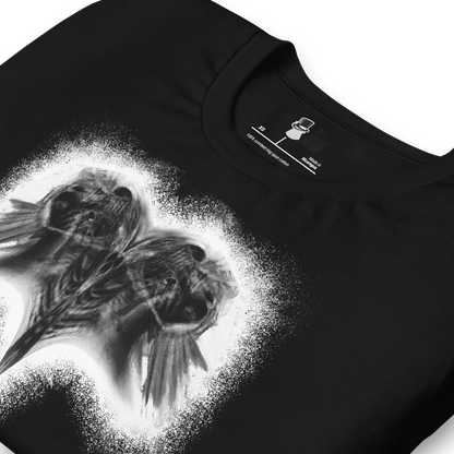 "PISCIS" Black Unisex t-shirt