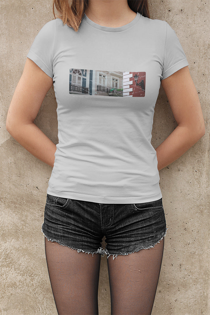 "CALLE DE LA FORTALEZA" - Women's Relaxed T-Shirt