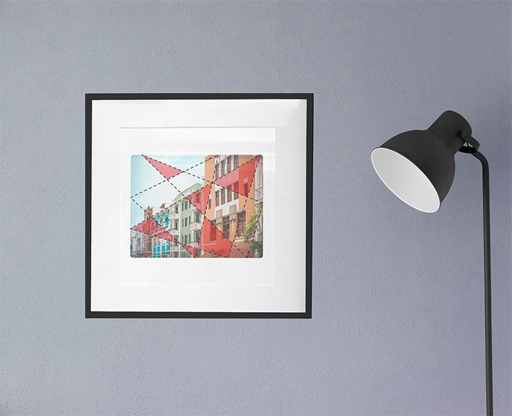 "RECINTO SUR" - Framed poster