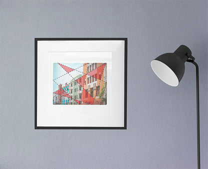 "RECINTO SUR" - Framed poster