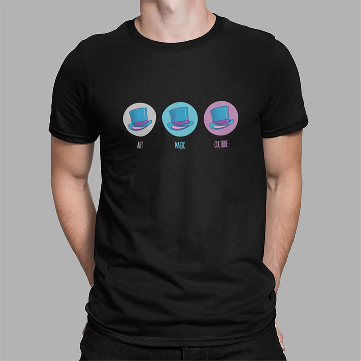 "THREE SELFS" - Short-Sleeve Unisex T-Shirt