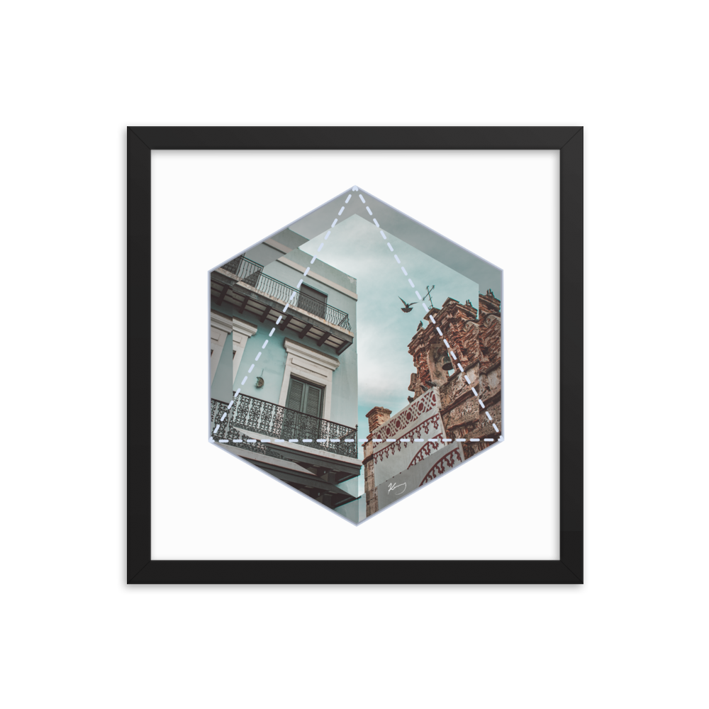 "DEL CRISTO" - Framed poster