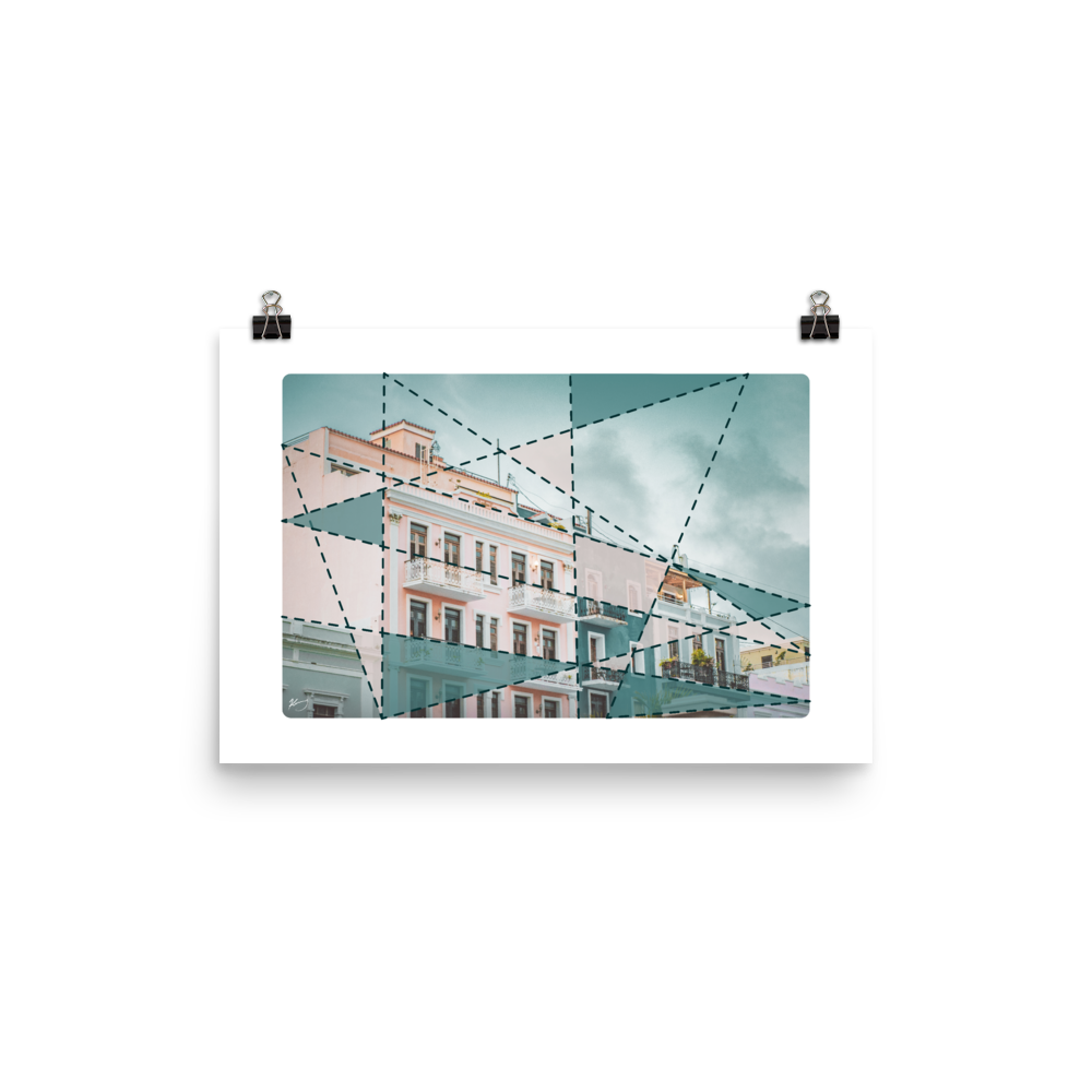 "CALLE DE LA LUNA" - Poster