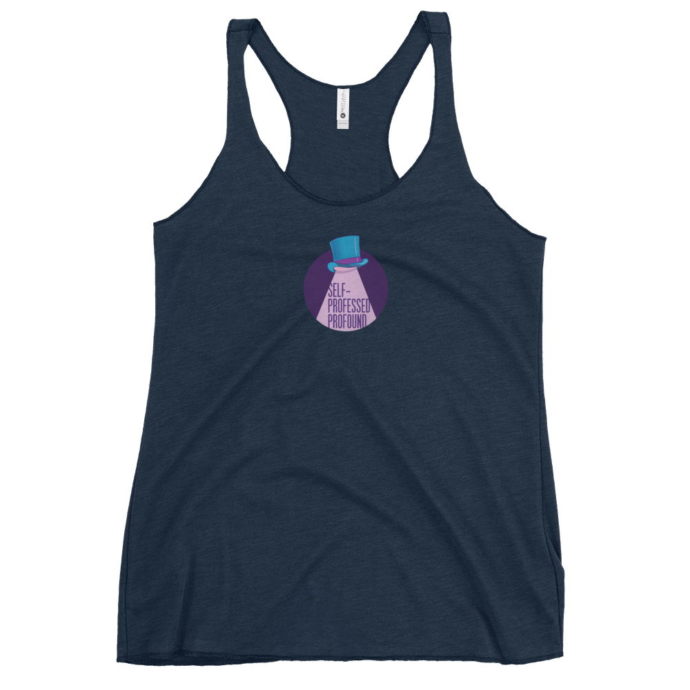 "PROFESSED LOGO" - Women's Racerback Tank