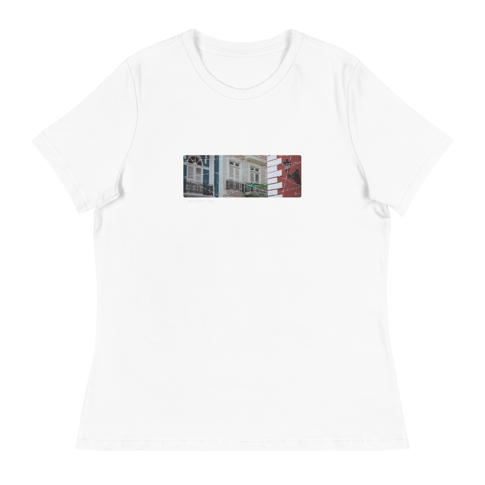 "CALLE DE LA FORTALEZA" - Women's Relaxed T-Shirt