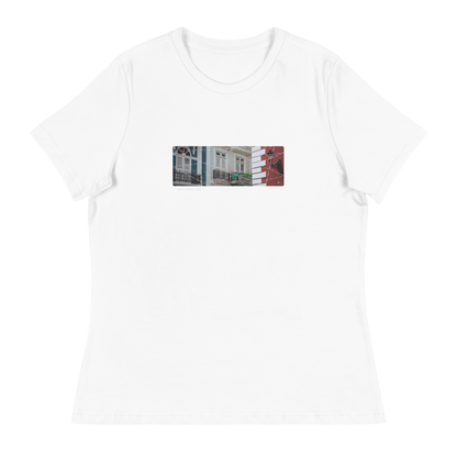 "CALLE DE LA FORTALEZA" - Women's Relaxed T-Shirt