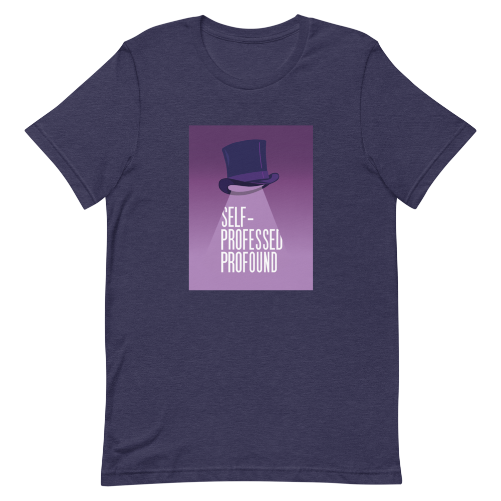 "PURPLE LIGHT" - Short-Sleeve Unisex T-Shirt