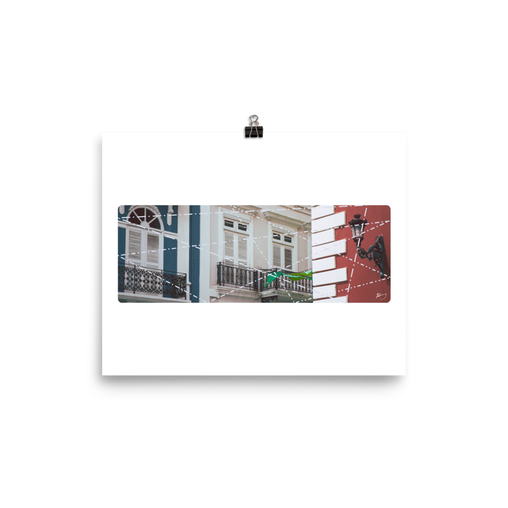 "CALLE DE LA FORTALEZA" - Poster