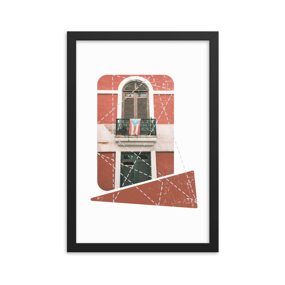 "LA MONOESTRELLADA"  - Framed poster