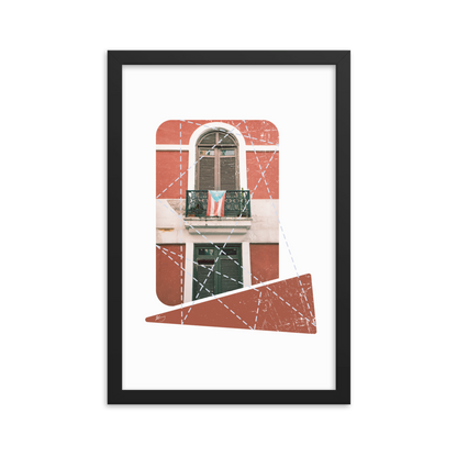 "LA MONOESTRELLADA"  - Framed poster