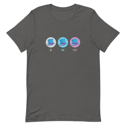 "THREE SELFS" - Short-Sleeve Unisex T-Shirt