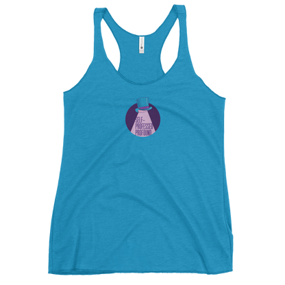 "PROFESSED LOGO" - Women's Racerback Tank