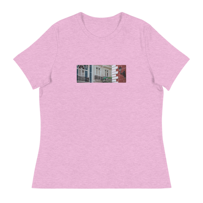 "CALLE DE LA FORTALEZA" - Women's Relaxed T-Shirt